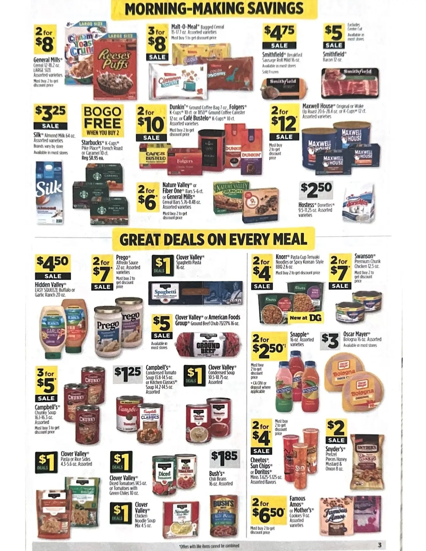 Dollar General Ad Scan for October 27 - November 2, 2024