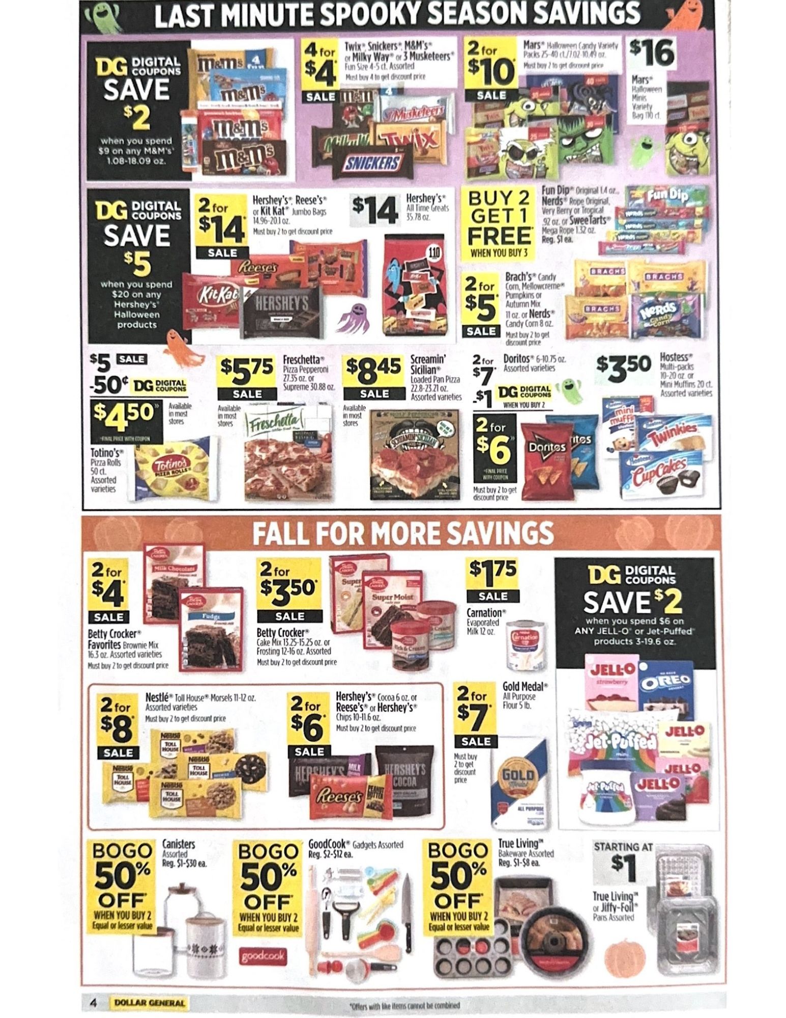 Dollar General Ad Scan for October 27 - November 2, 2024