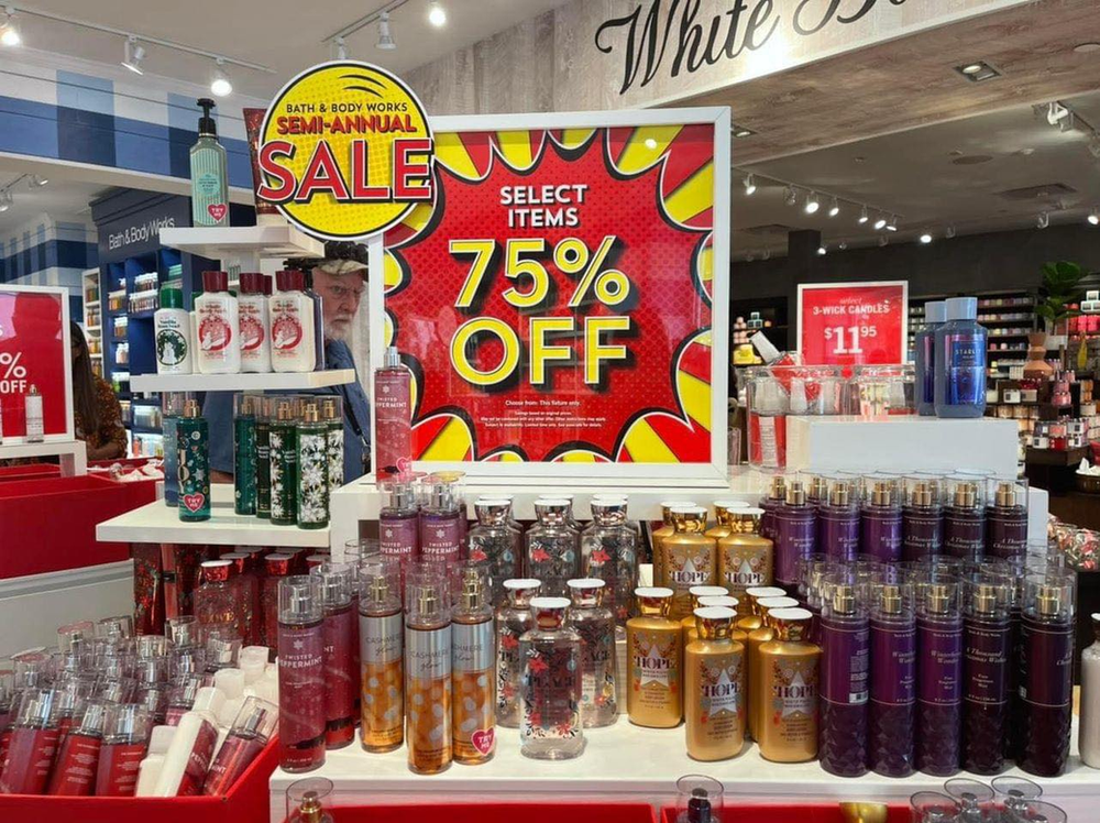 Bath & Body Works Semi Annual Sale