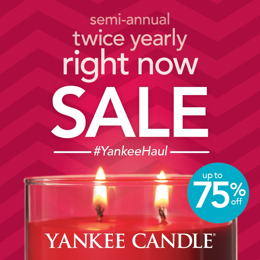 Yankee Candle Semi-Annual Sale