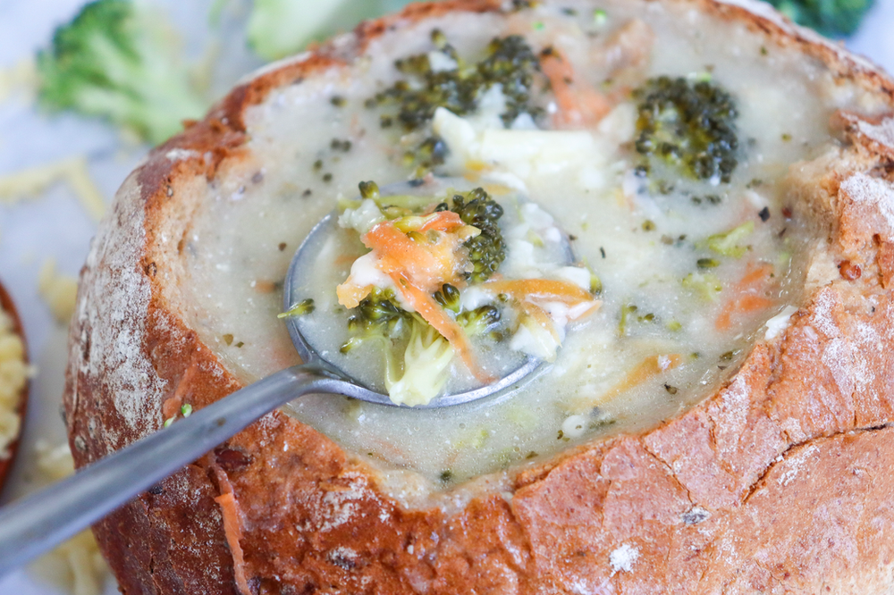 Creamy Broccoli Cheddar Soup Recipe