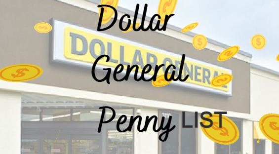 Dollar General Penny List Tuesday, May 28, 2024 (05/28/2024)