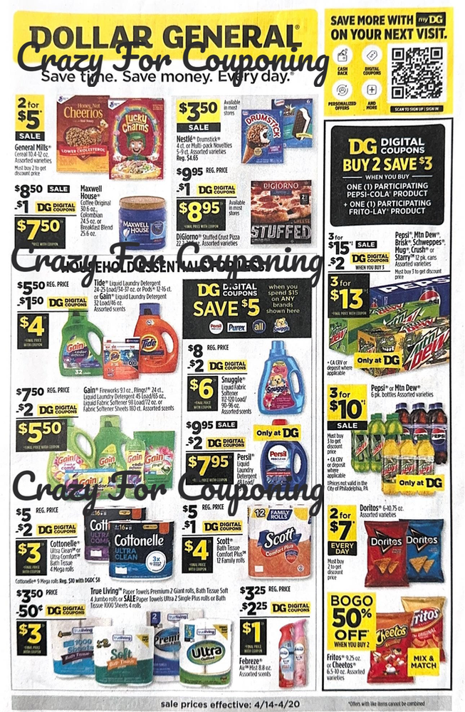 Dollar General Ad Scan April 14, 2024-April 20, 2024