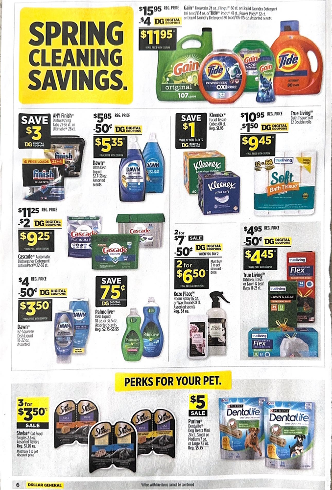 Dollar General Ad Scan April 14, 2024-April 20, 2024