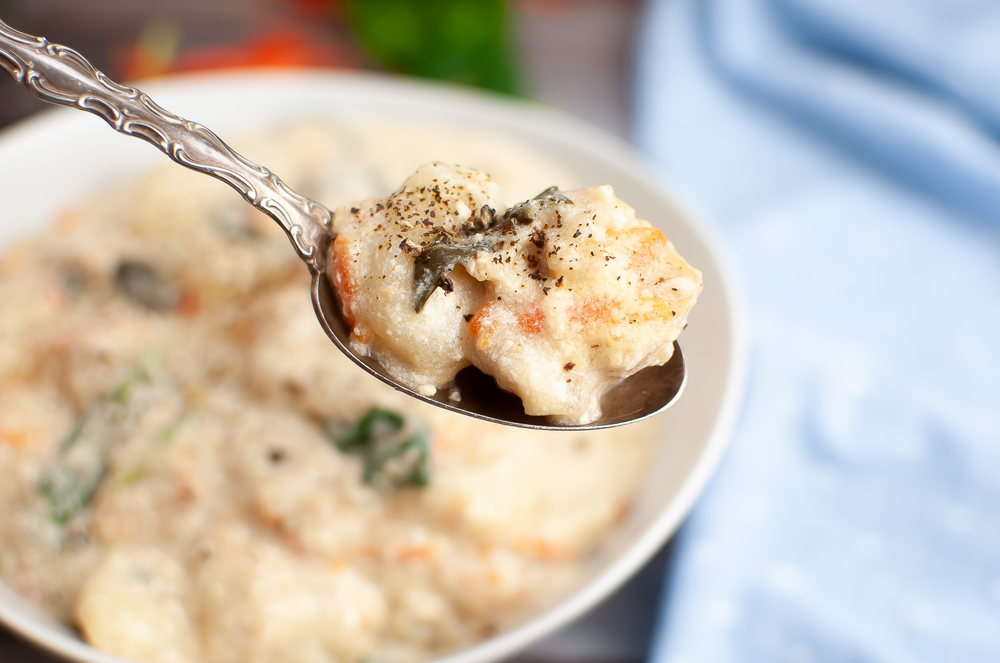 Copycat Olive Garden Chicken Gnocchi Soup Recipe