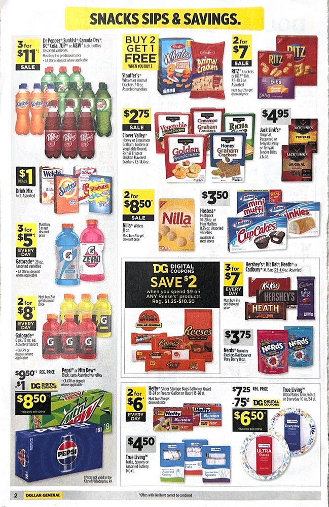 Dollar General Ad Scan April 7, 2024-April 13, 2024