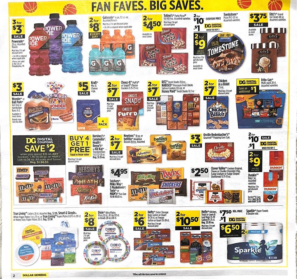 Dollar General Ad Scan March 31, 2024-April 6, 2024