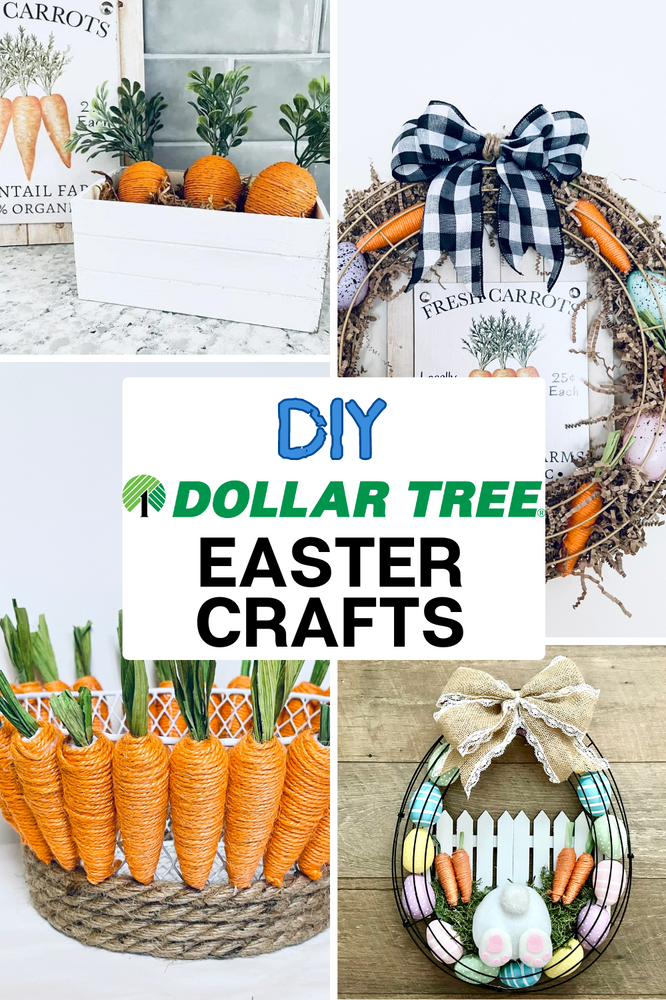 DIY Dollar Tree Easter Crafts