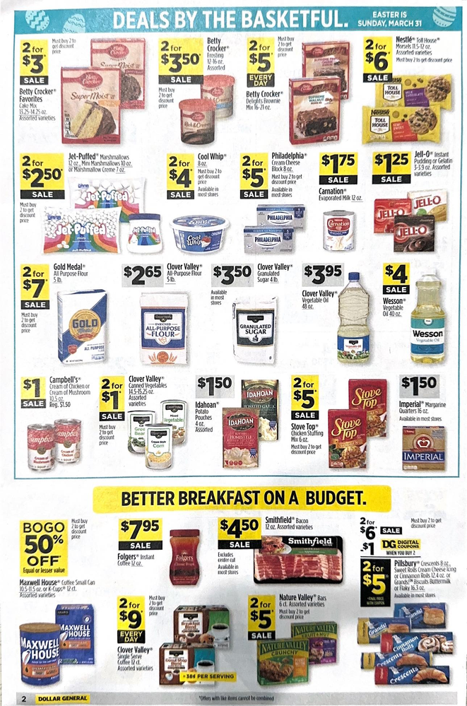 Dollar General Ad Scan March 24-March 30, 2024