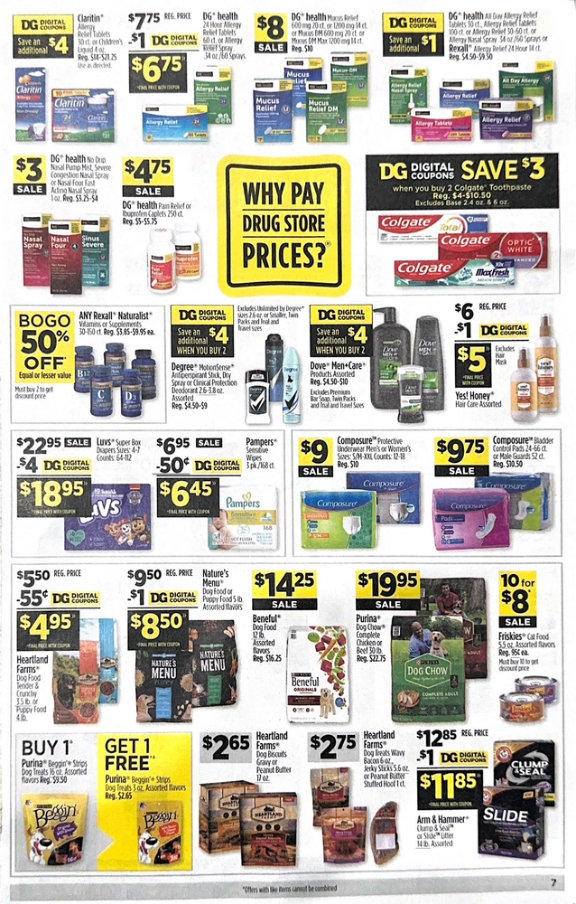 Dollar General Ad Scan March 24-March 30, 2024