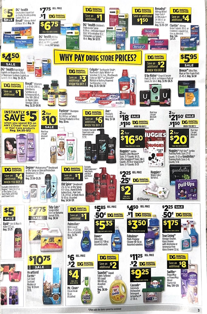 Dollar General Ad Scan March 17-March 23, 2024