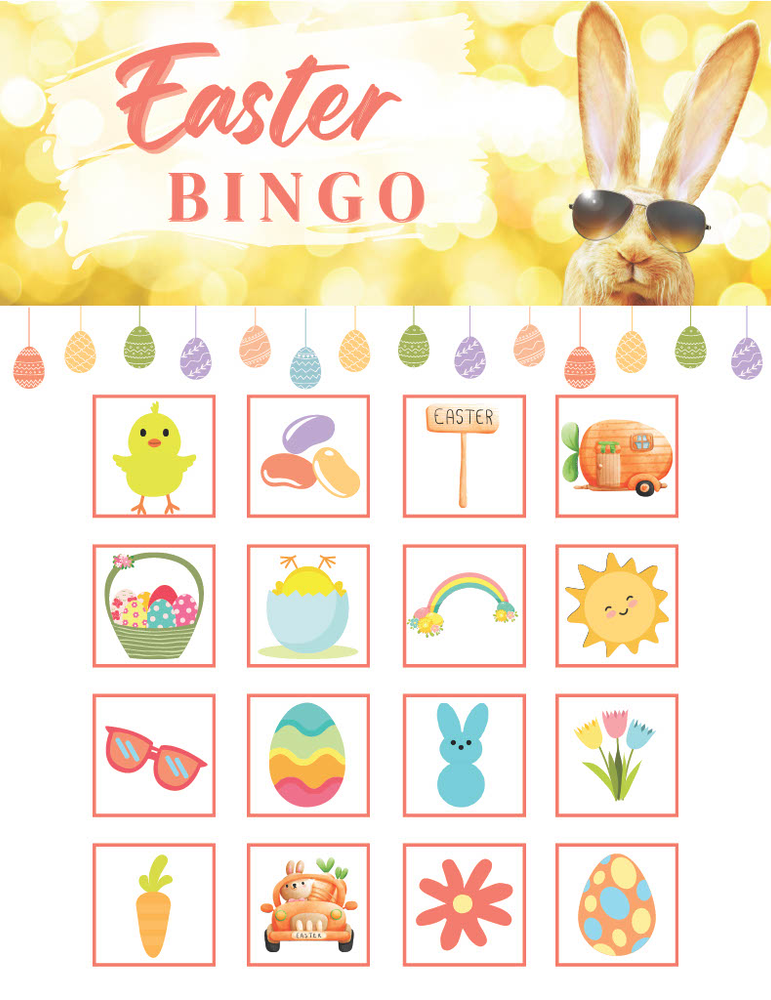 Free Printable Easter Bingo