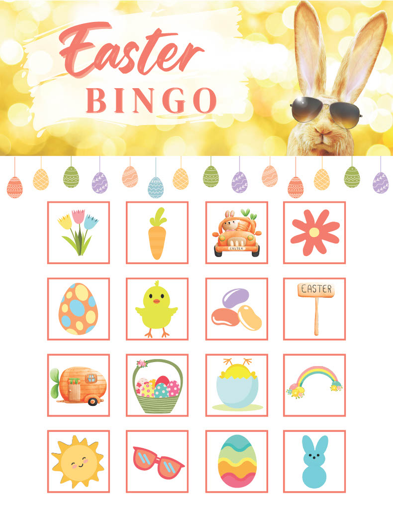 Free Printable Easter Bingo