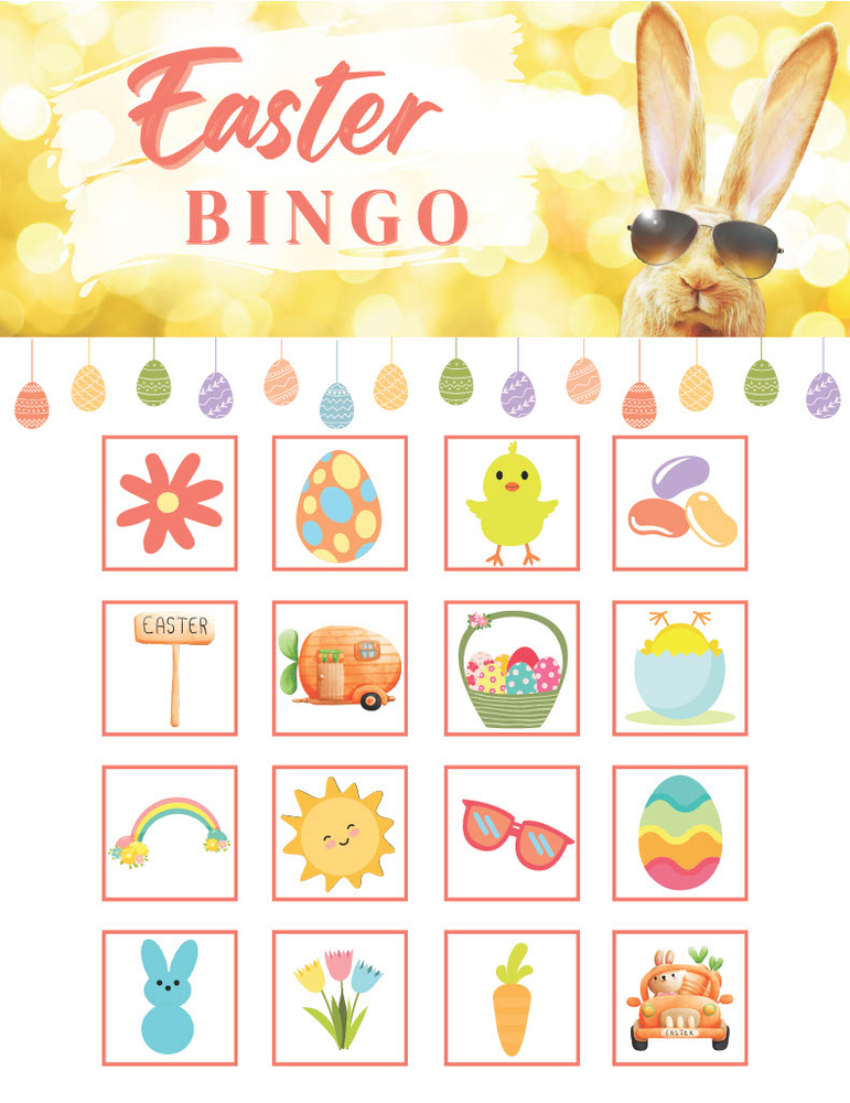 Free Printable Easter Bingo