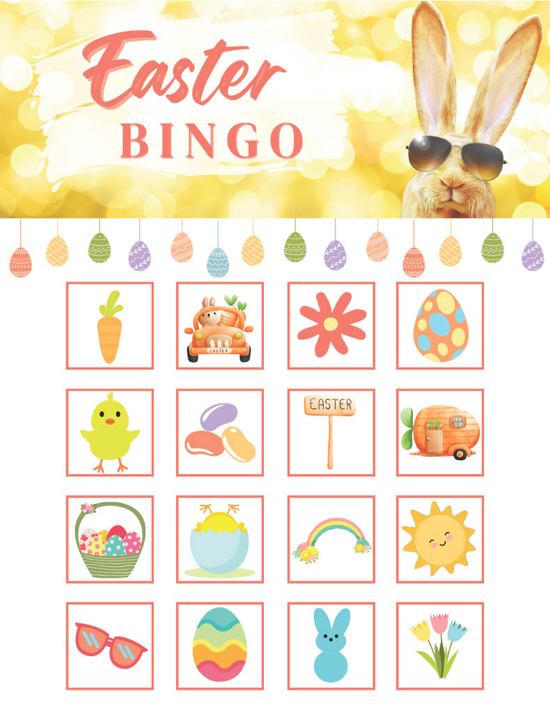 Free Printable Easter Bingo