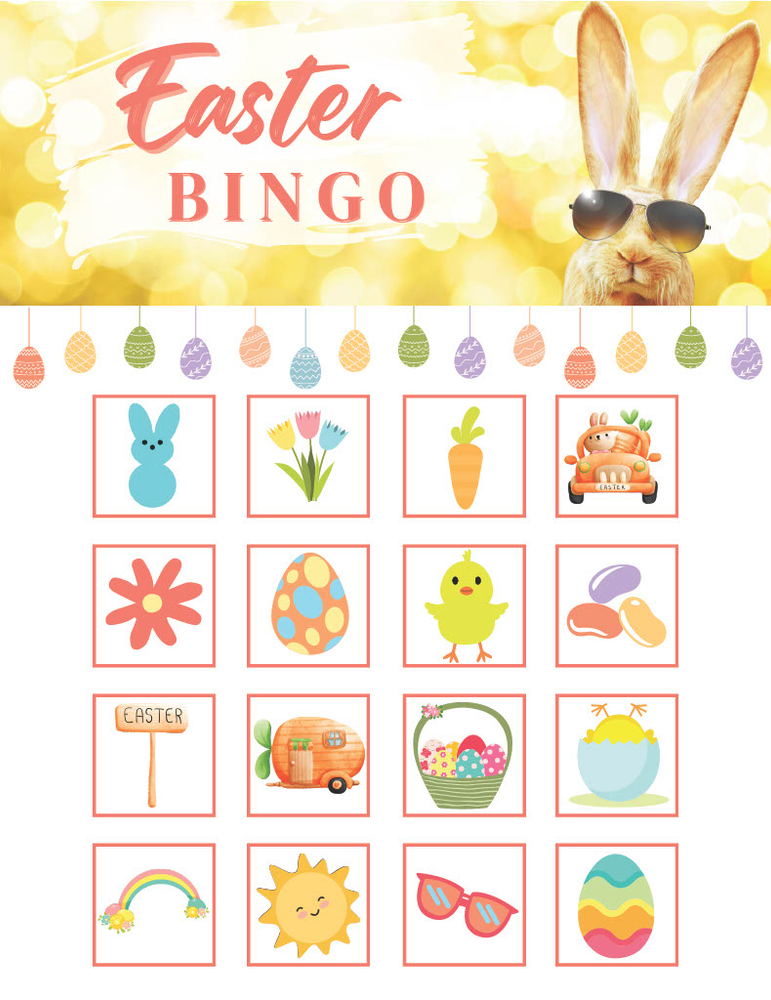 Free Printable Easter Bingo