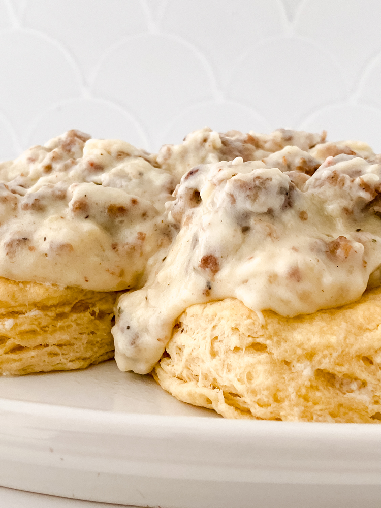 Biscuits & Sausage Country Gravy Recipe