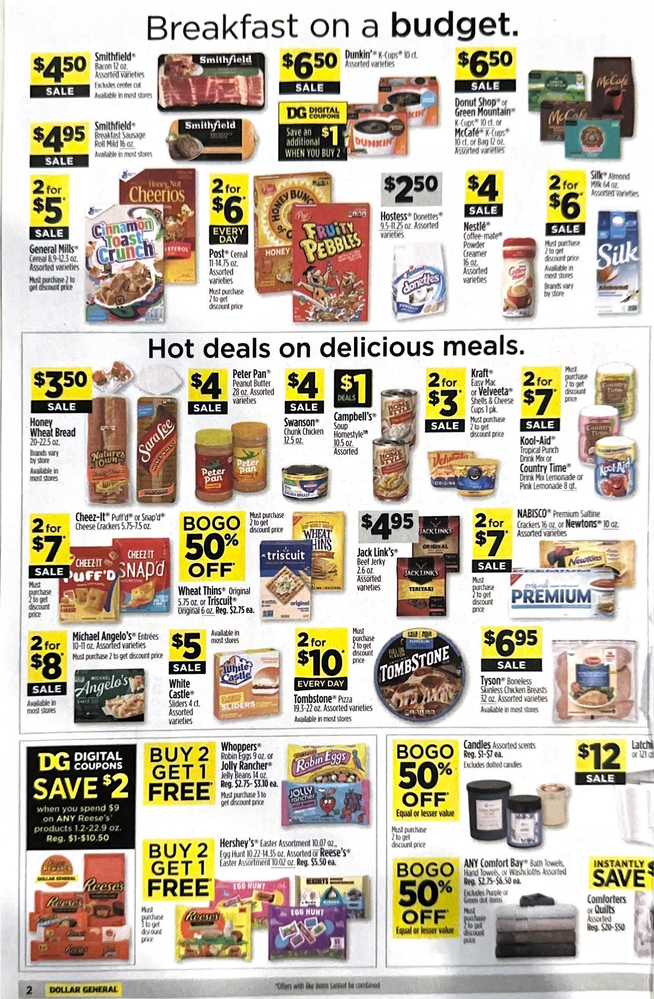 Dollar General Ad 02/18-02/24