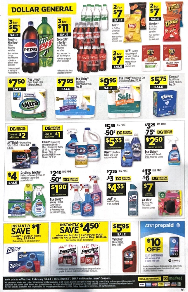 Dollar General Ad 02/18-02/24