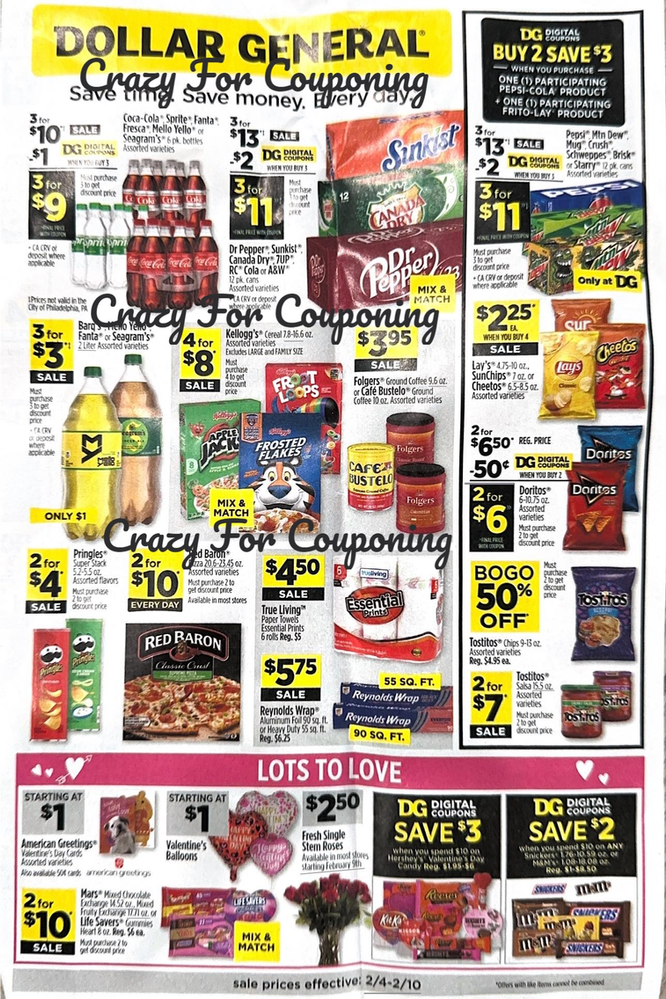 Dollar General Ad Scan February 4, 2024-February 10, 2024 (02/04-02/10)