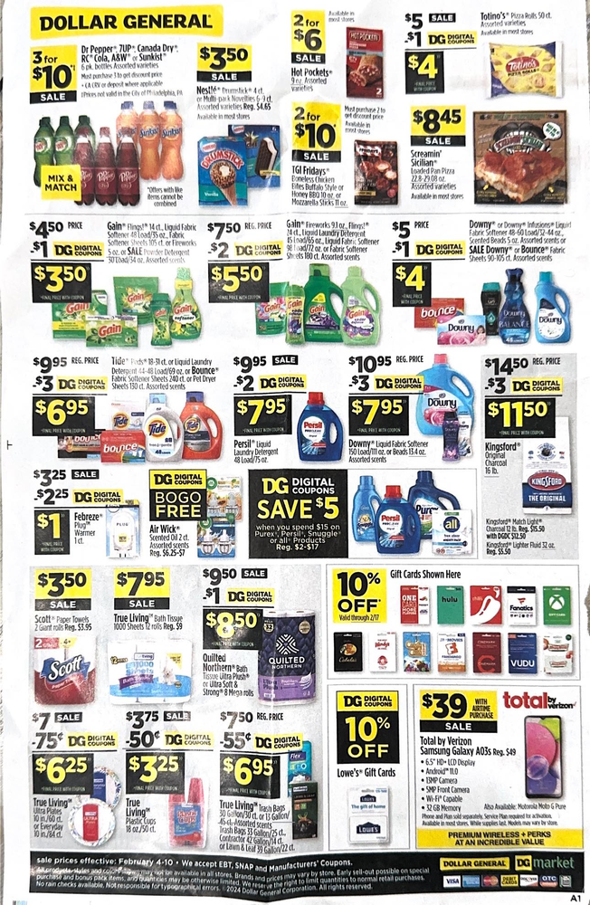 Dollar General Ad Scan February 4, 2024-February 10, 2024 (02/04-02/10)