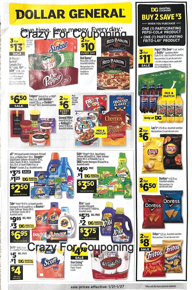 Dollar General Ad Scan January 21, 2024-January 27, 2024