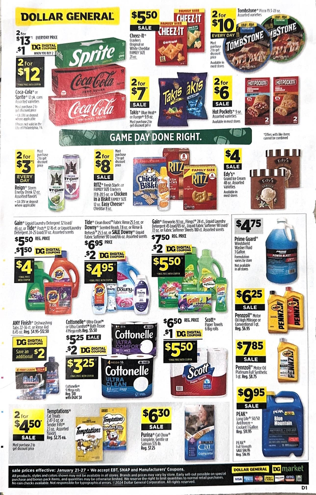 Dollar General Ad Scan January 21, 2024-January 27, 2024