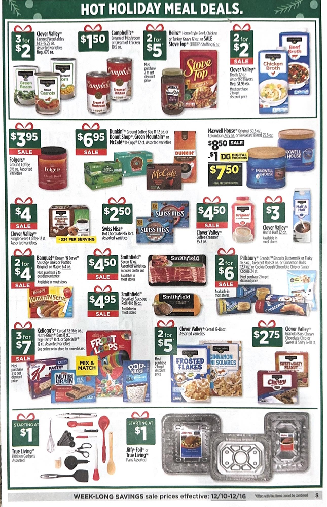 Dollar General Ad Scan December 10-December 16, 2023