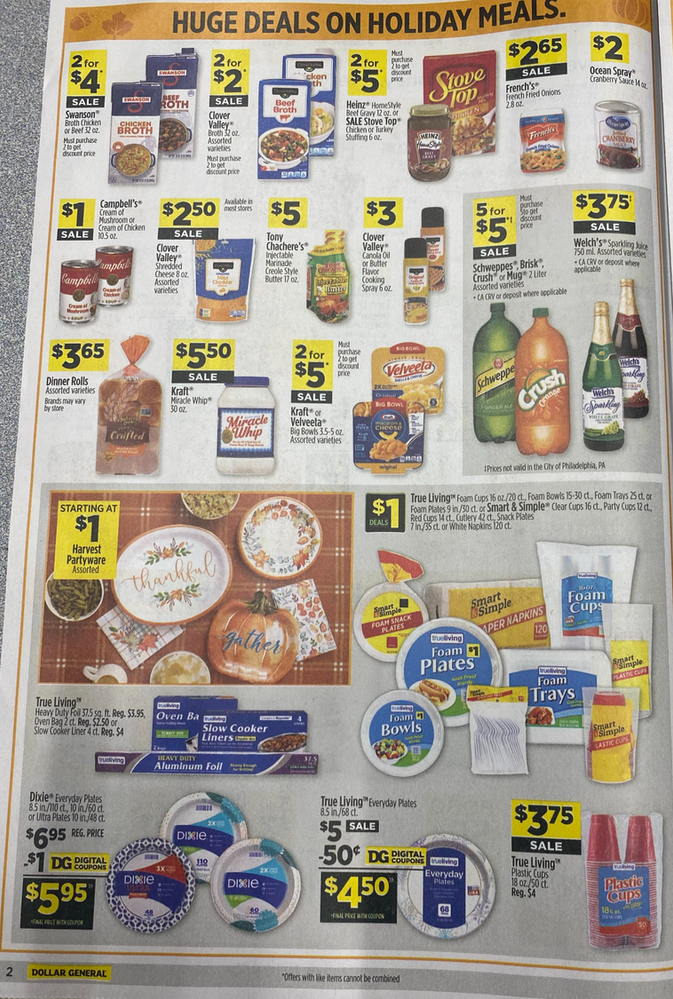 Dollar General Ad November 19-November 25 , 2023; Here is your Black Friday Dollar General Ad