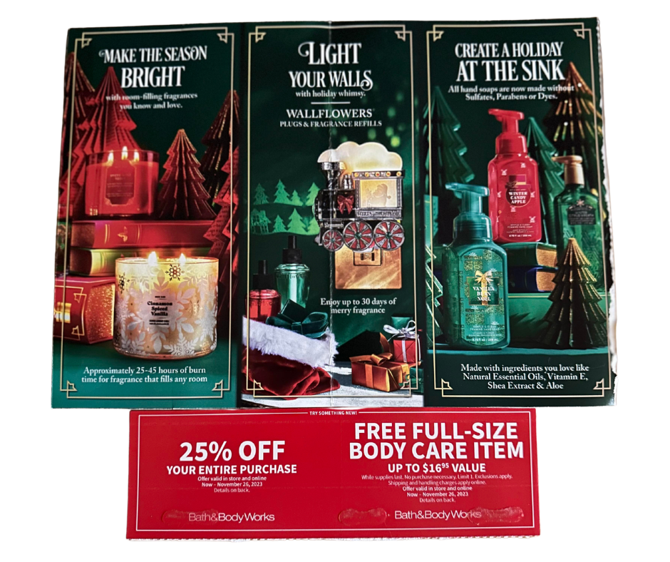 Bath & Body Works Coupons; How to get Bath & Body Works Coupons