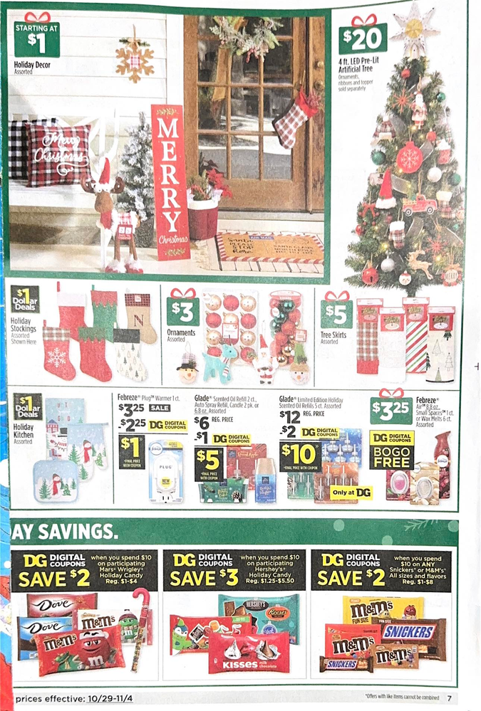 Dollar General Ad Scan October 29, 2023-November 4, 2023