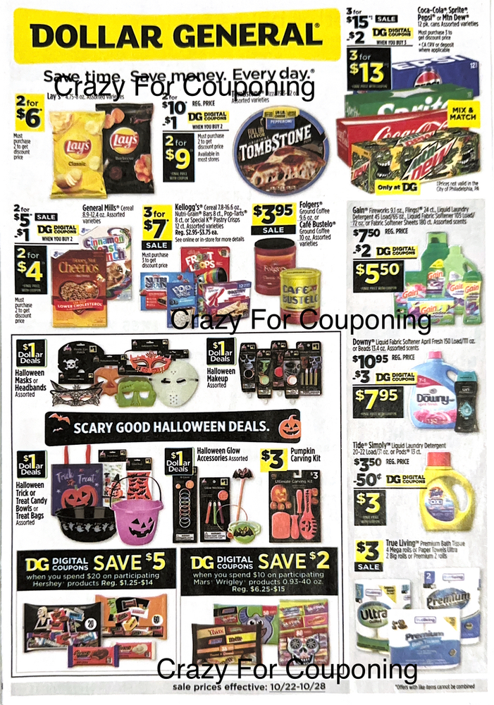 Dollar General Ad Scan October 22, 2023-October 28, 2023