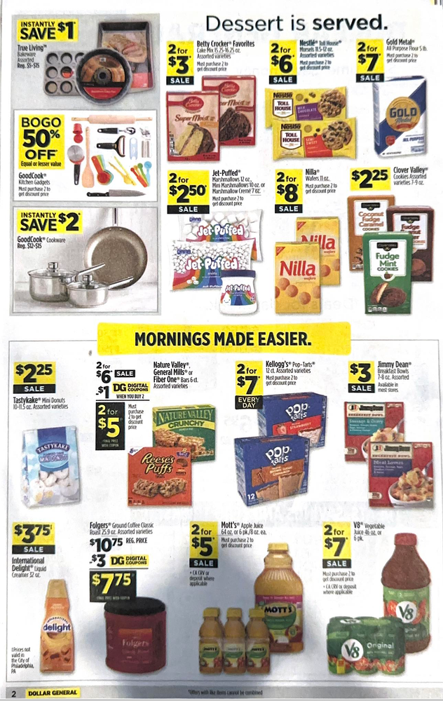 Dollar General Ad Scan October 15, 2023-October 21, 2023