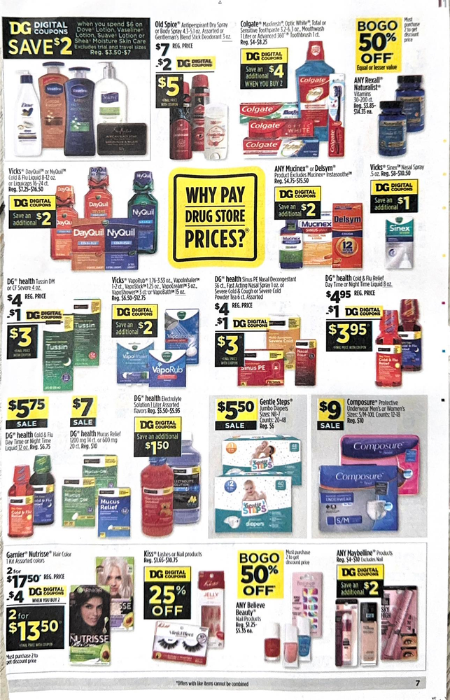 Dollar General Ad Scan October 8, 2023-October 14, 2023 