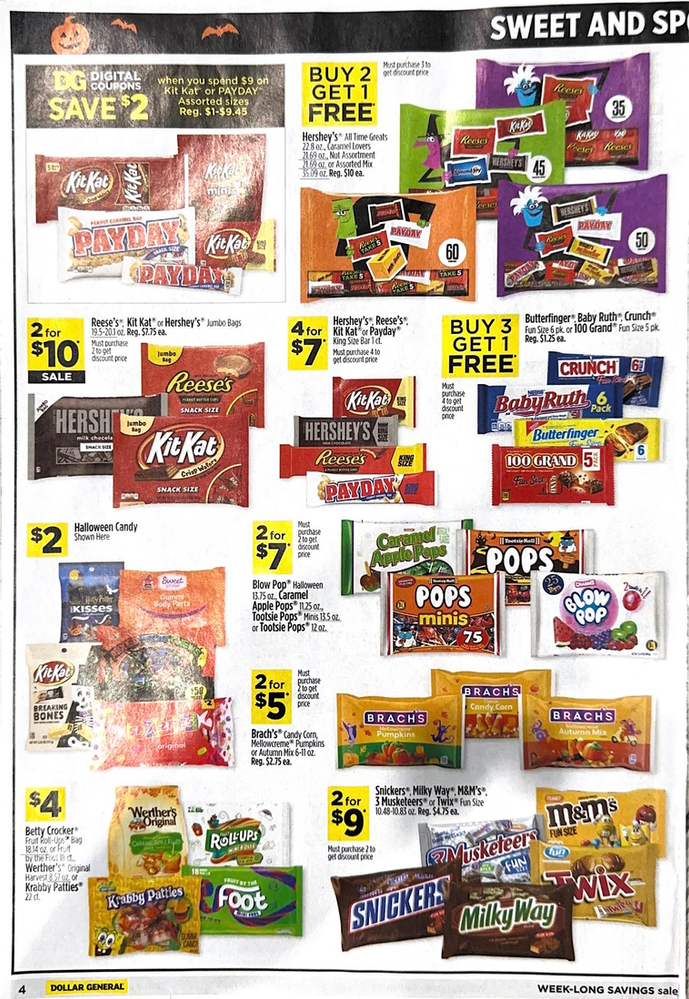 Dollar General Ad Scan October 1, 2023-October 7, 2023