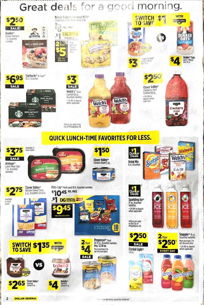 Dollar General Ad Scan September 24, 2023-September 30, 2023