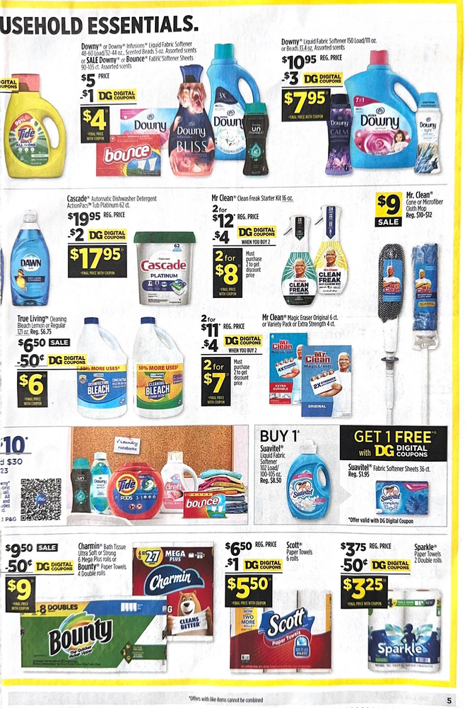 Dollar General Ad Scan September 10, 2023-September 16, 2023