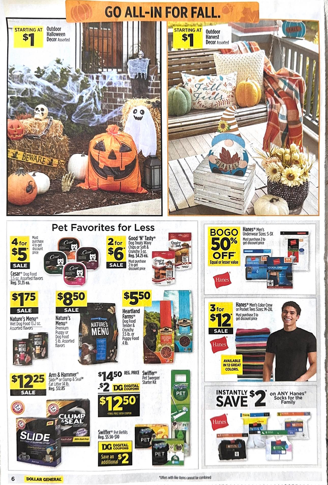 Dollar General Ad Scan September 10, 2023-September 16, 2023