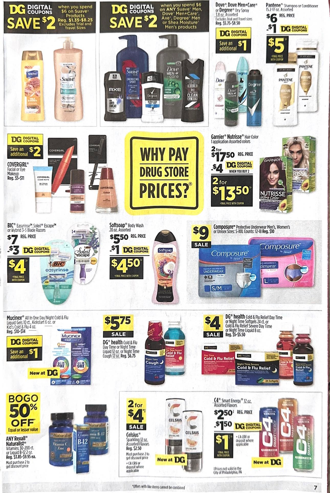 Dollar General Ad Scan September 10, 2023-September 16, 2023