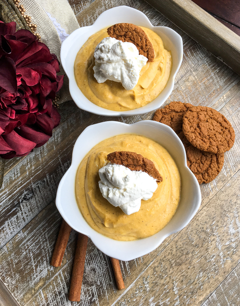 Creamy Pumpkin Mousse 