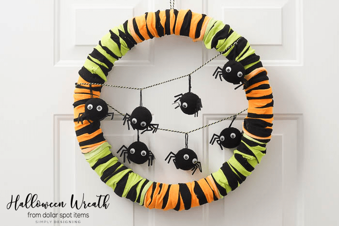 DIY Halloween Wreath