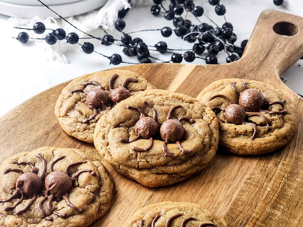 Halloween Spider Cookies