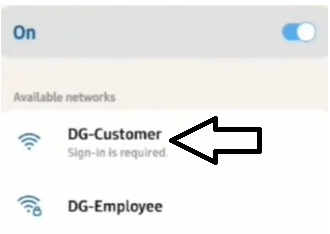 How to connect to the DG WIFI