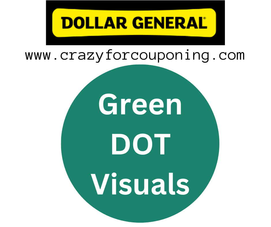 Dollar General Green Dot Home Visuals