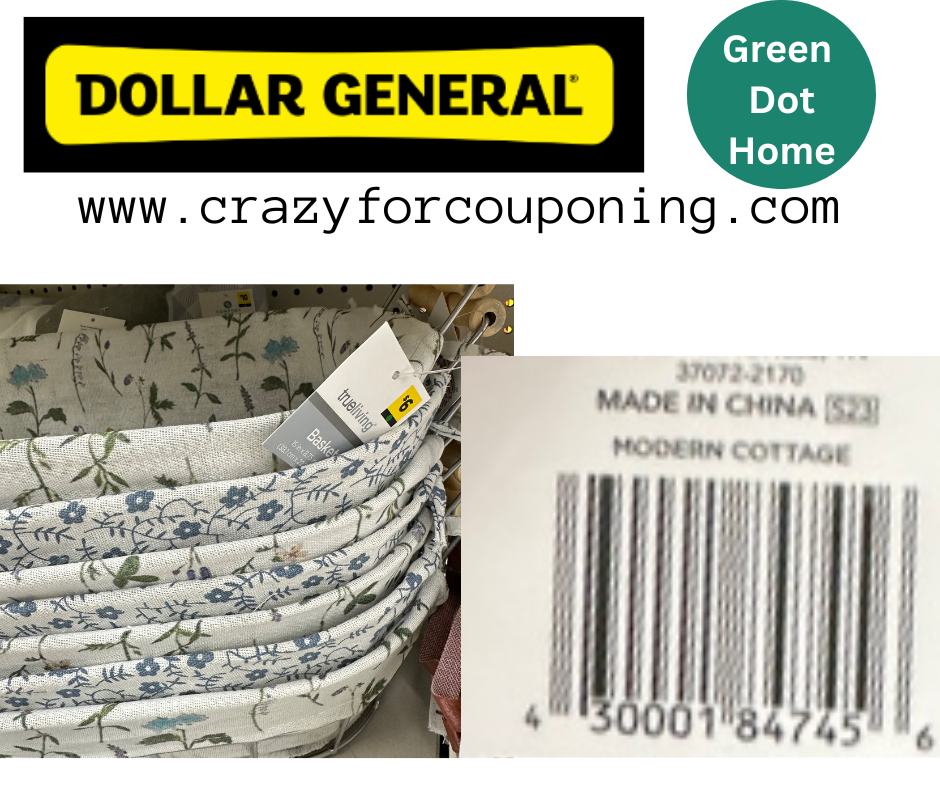 Dollar General Green Dot Home Visuals