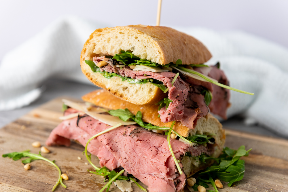 Truffle-Mayo Roast Beef Sandwich Recipe