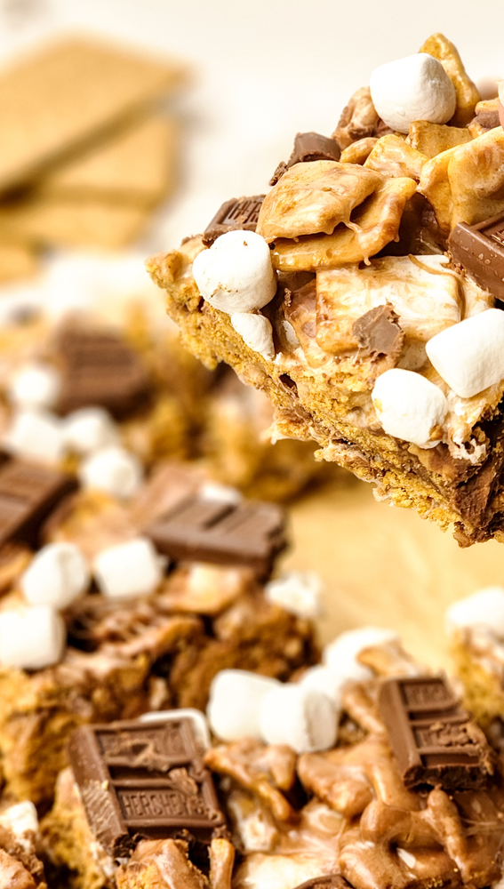 Smores Rice Krispy Treats