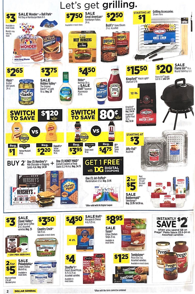 Dollar General Ad Scan June 11-June 17