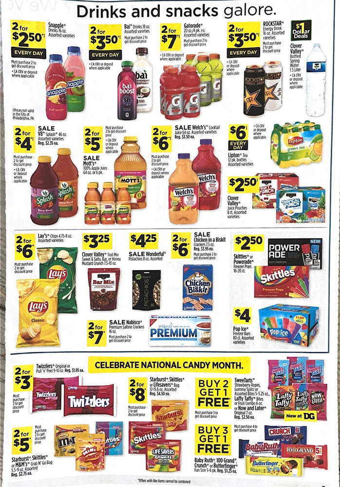 Dollar General Ad Scan June 11-June 17