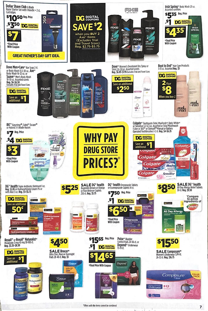 Dollar General Ad Scan June 11-June 17